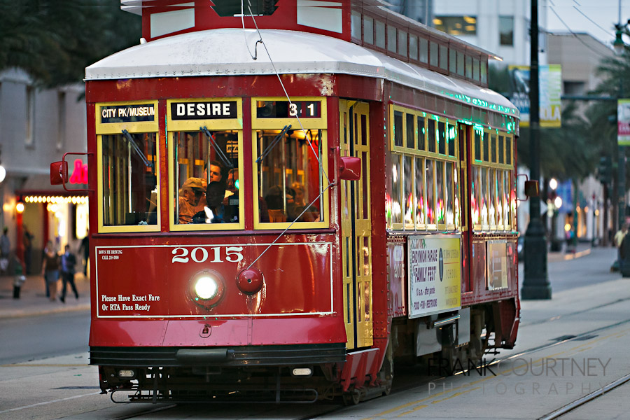 New Orleans Streetcar ('Desire' is photoshopped) 